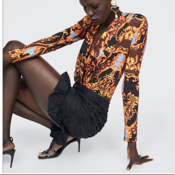 Zara Wrap-front bodysuit - Picture 3 of 7